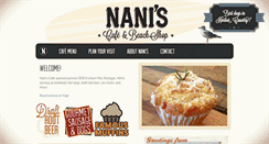 Desktop Screenshot of naniscafe.com